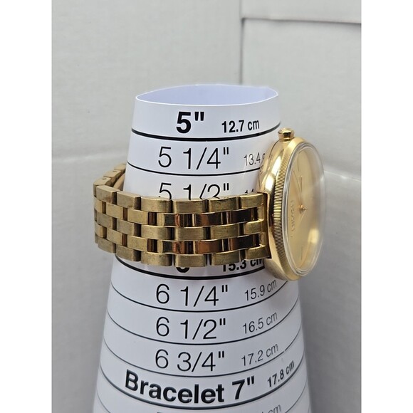 Nixon The Vix Rose All Day Gold Tone Womens Watch 35mm New Battery Size Small - Picture 7 of 11